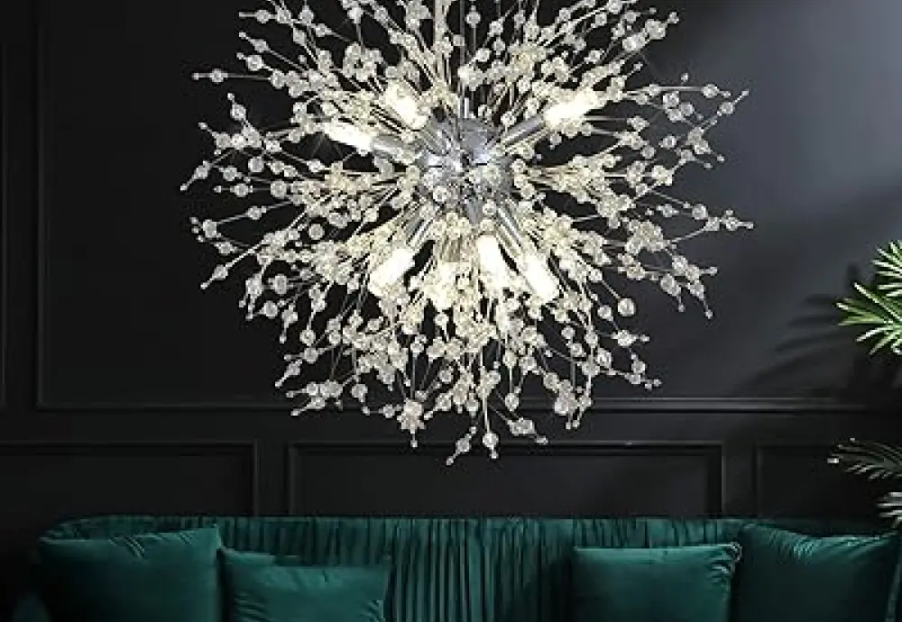 chandelier modern crystal