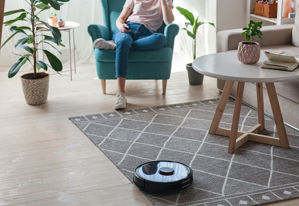 robot vacuum pet hair self cleaning